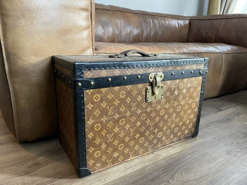 Louis Vuitton Steamer Trunk Rare Size With Tray Key Cover