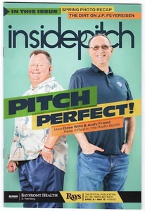 TB Rays Inside Pitch Magazin 2022 Ausgabe #1 "Pitch Perfect" Wills & Freed /Sched - Bild 1 von 3