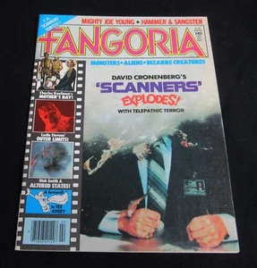 Fangoria Magazine #10 January 1981-David Cronenberg’s Scanners Cover   - Picture 1 of 2