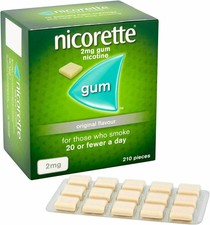 Nicorette GUM Freshmint 2 mg - 210 Pieces