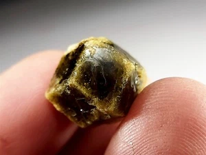 Green Andradite Garnet Crystal with Yellow edges - Picture 1 of 6
