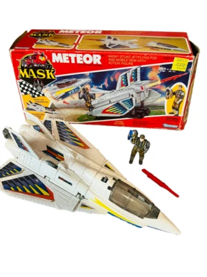 Kenner Mask vtg action figure M.A.S.K. 1987 Meteor Ace Riker COMPLETE box BMC3 - Image 1 of 4