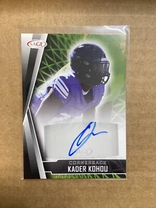 2022 Sage Kader Kohou Autograph Miami Dolphins - Picture 1 of 2