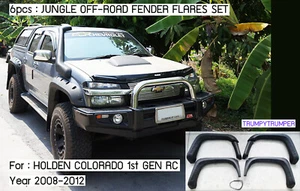 Guardabarros todoterreno Jungle 4x4 broches arco de rueda para Chevrolet Colorado RC 2008-2012 - Imagen 1 de 6
