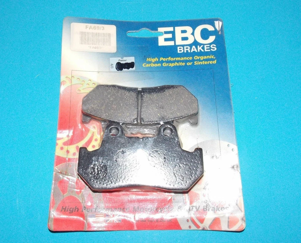 NOS EBC BRAKE PADS FA63 FITS SUZUKI GSF1200/400/600 GS500/550 RF900 1983-2009  - Image 1 of 1