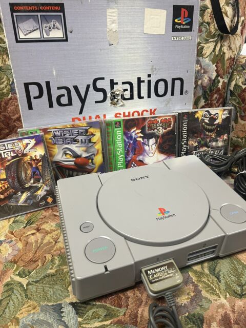 Playstation 1 Ps1 Fat Console Sony Original 2 controles Originais + Re