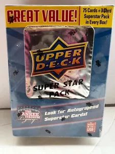 2008 UD BASEBALL SERIES 1 BASEBALL YANKEE STADIUM LEGACY SUPER STAR PACK - Picture 1 of 3