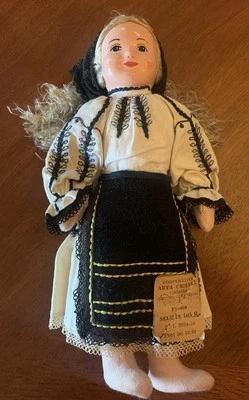 Vintage Arta Crisana Romanian Folk Trade Doll~Nice! - Image 1 of 4