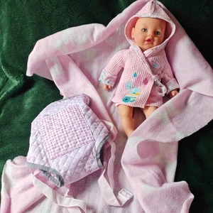 Zapf Creation Baby Annabell Doll Interactive cries Babbles Preowned Vgc 14" - Picture 1 of 7