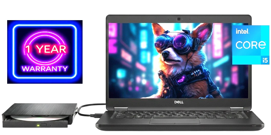 Dell Intel Core i5 8th Gen. 8 GB RAM PC Laptops & Netbooks for
