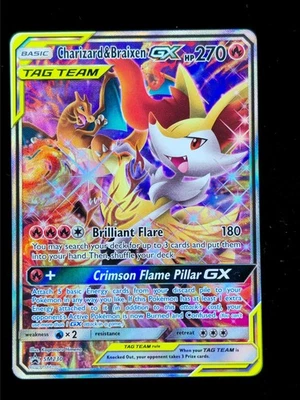 Charizard Braixen SM230 Pokémon Sun Moon Promo 2019 NM-/LP+ 🔥🔥🔥 - Image 1 of 2