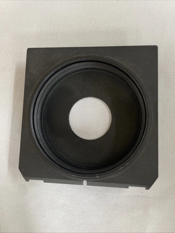 Lens Board for Linhof Wista Shen Hao Ebony Copal #0 Recessed 20mm Center Hole - Image 1 of 4