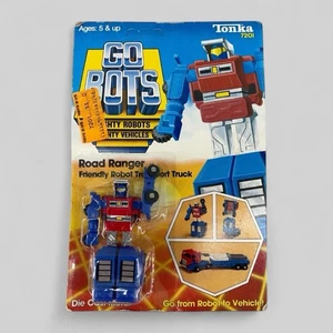 Tonka GoBots Road Ranger Friendly Robot Camion Trasporto 1984 - Nuovo - Foto 1 di 9