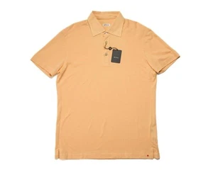 Polo Kiton Napoli $895 nuova con etichetta arancione chiaro 100% cotone slim M (40/15,75) - Foto 1 di 5
