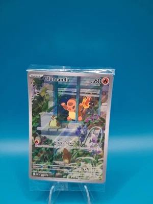 Pokemon Sealed Glumanda  Promo Deutsch  - Bild 1 von 2
