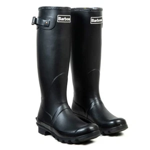 Botas Wellington altas Barbour Bede para mujer negras LRF0043 BK11 - Imagen 1 de 8
