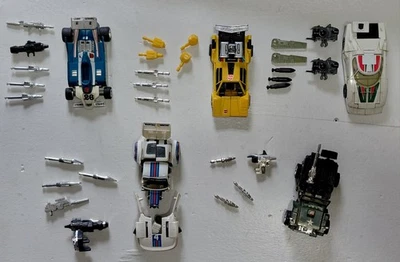 Transformers G1 Vintage Wheeljack Mirage Hound Sunstreaker Jazz Takara Hasbro  - Image 1 of 4