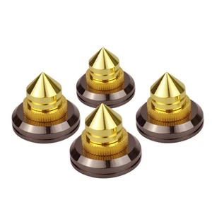 Speaker Spike Isolation Stand Feet Cone Pad Spikes Turntable Amp HiFi - Picture 1 of 10