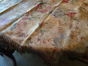 BURLINGTON HOUSE CAMBRIDGE JOYA TIRO CON ADORNOS, 45" X 68", SIN USAR, RAYÓN/POLIÉSTER - Imagen 1 de 10