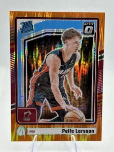 2024-25 Panini Optic Basketball Pelle Larsson #293 Orange Shock Prizm #/225 (RC) - Picture 1 of 3