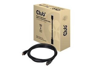 club3D CAC-1321  HDMI Prolunga Spina HDMI-A, Presa HDMI-A 3.00 m Nero  Ultra HD-