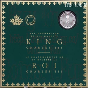 Moneda de plata pura 2023 de Su Majestad el Rey Carlos III $5 Canadá - Imagen 1 de 5