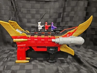 Power Rangers Super Mega Force Cannon Blaster - Barco Pirata - Bandai - 3 Llaves Foto 1 de 3