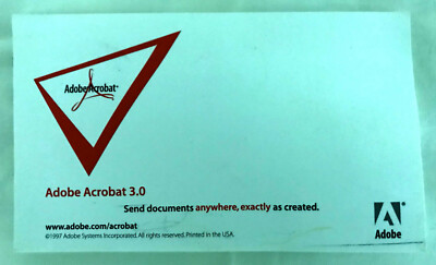 Adobe Acrobat for sale | eBay