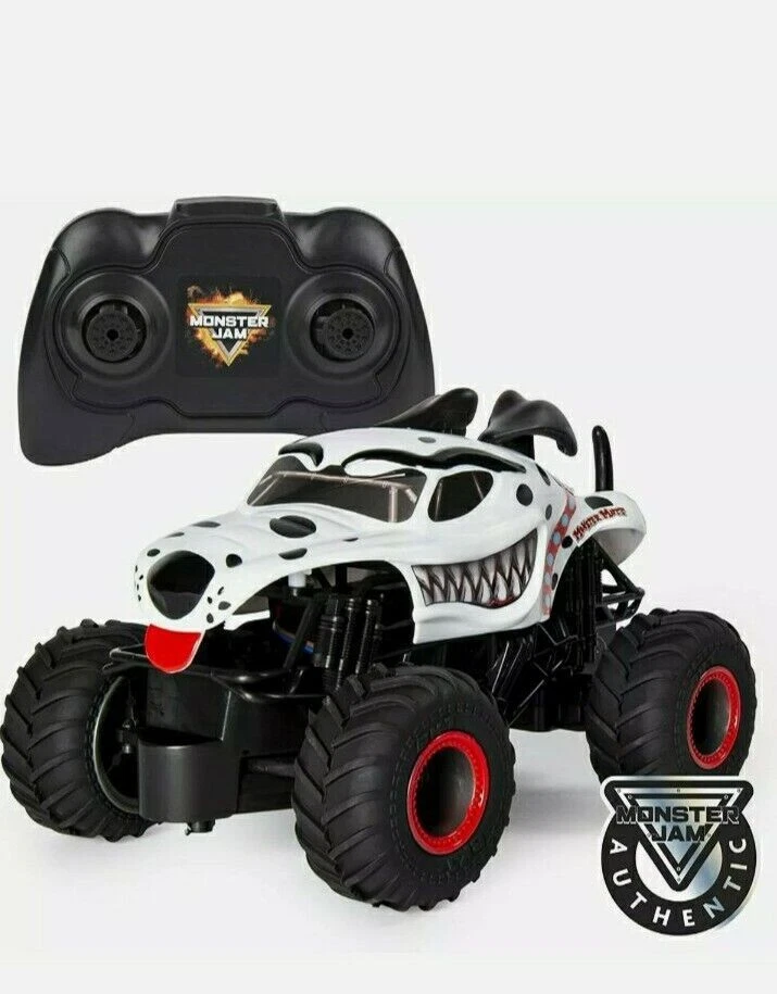 Monster Jam RC Dalmatian Monster Mutt Remote Control Truck 1:24 Scale - Image 1 of 4
