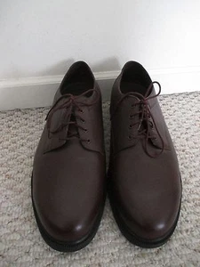 Propet Executive walker oxford shoes burgundy leather MEX04 Size 12 Mens NEW - Picture 1 of 6