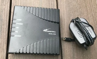WESTELL 6100 DSL Model C90-610015-06 Rev E 8/2005 w/ Power Supply - Image 1 of 2