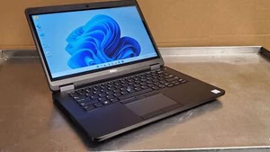 Dell Latitude E5470 14" i5-6300U 2.4GHz 16GB RAM 500GB SSD WIN 11 Pro FHD TOUCH - Picture 1 of 11