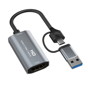 4K HDMI to USB3.0/Type C Video Capture Card 1080 Game Audio Video Live Streaming - Picture 1 of 11