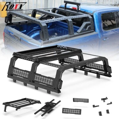 Modular Adjustable Overland Bed Rack Roll bar For Chevy Ford Toyota Dodge Nissan Foto 1 de 4