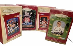 4x NASCAR Hallmark Keepsake Ornaments Richard Petty Tony Stewart Dale Jarrett - Picture 1 of 7