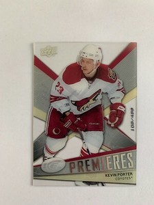 2008-09 Upper Deck Ice #153 Kevin Porter RC 109/499 - Phoenix Coyotes
