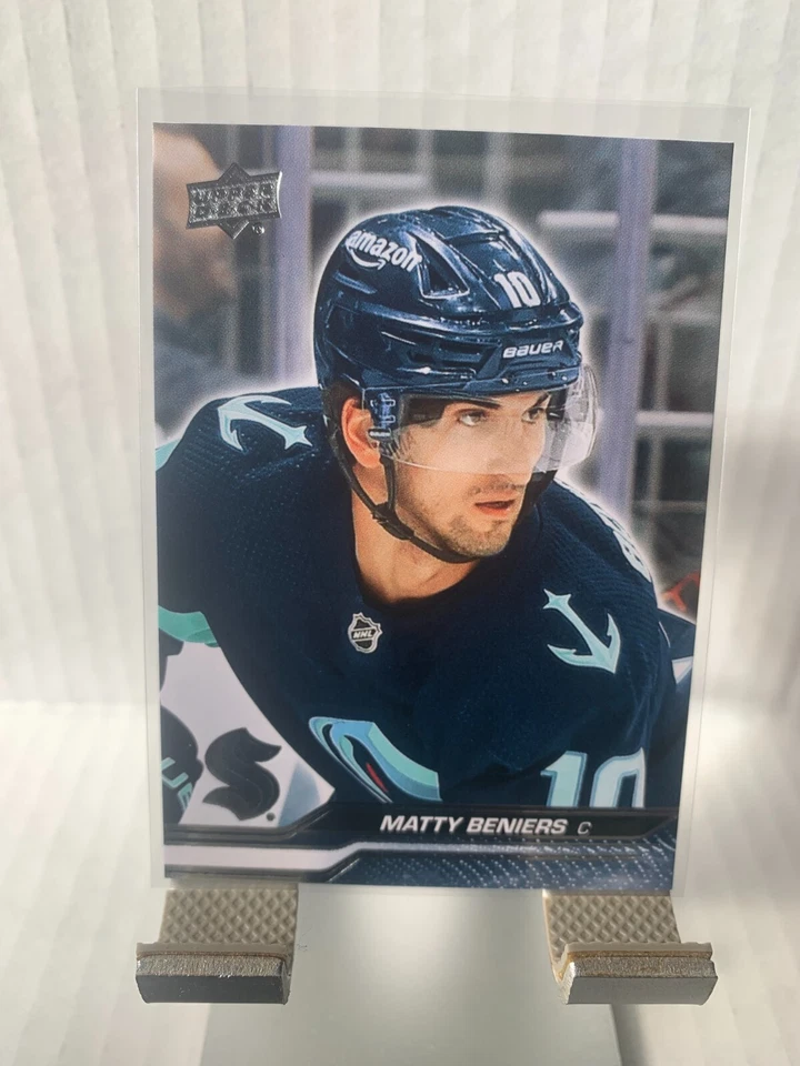2023-24 Upper Deck Series 1 Matty Beniers #149 Seatle Krakens - Image 1 of 2