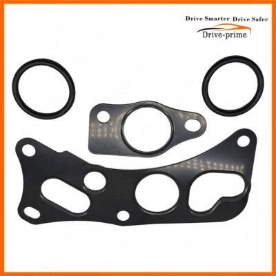 New Coolant Passage T-Stat Housing Gasket Kit For 99-17 Honda Odyssey Accord V6 Foto 1 de 3