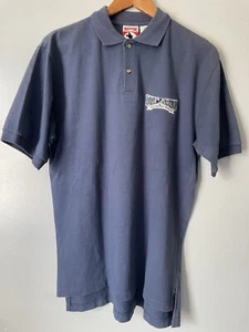 Polo Vintage Walt Disney World Azul Marino Reunión Mundial Talla M Azul Marino Bordado - Imagen 1 de 5