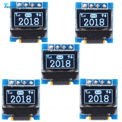 1-10PCS 0.49 inch OLED Display Screen Module SSD1306 64x32 I2C IIC For Arduino - Bild 1 von 4