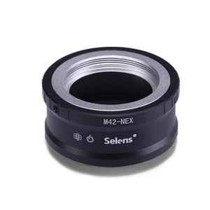 Anello adattatore obiettivo per obiettivo attacco M42 a Sony NEX-7 NEX-6 NEX-5 supporto modalità AV/M - Foto 1 di 9