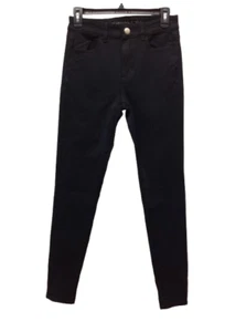 American Eagle Outfitters Womens Hi Rise Super Stretch X Jegging Black Size 4 - Picture 1 of 5