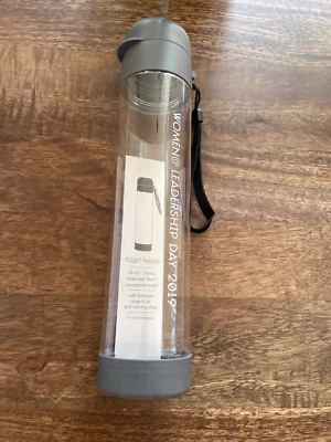 Nuevas botellas de agua varios logotipos Google / Bloomberg / Sky Zone etc. Foto 1 de 4