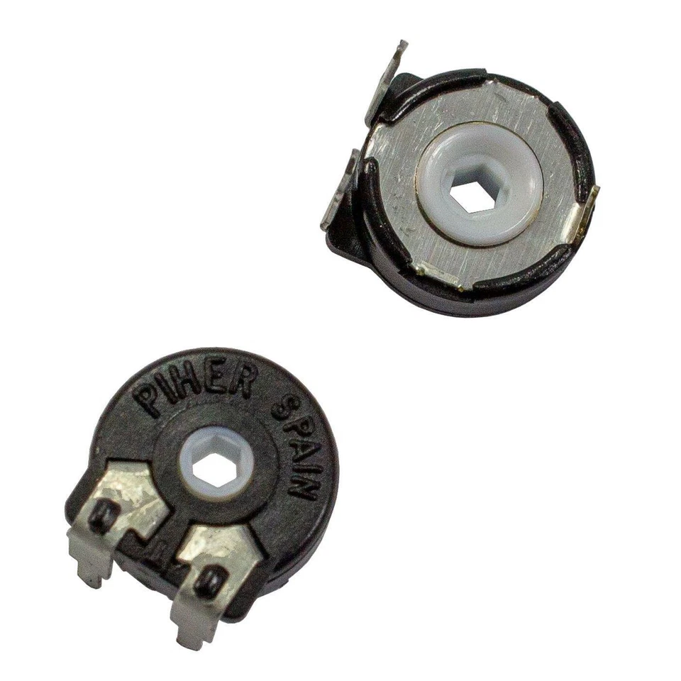 10x Trimmer liegend 1MOhm ±30% 0,15W Piher PT10MV10105A2020 - Bild 1 von 1