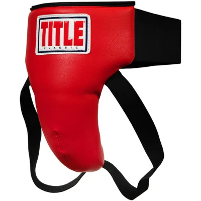Title Boxing Classic Plus Groin Protector 2.0 - Red/Black - Image 1 of 4