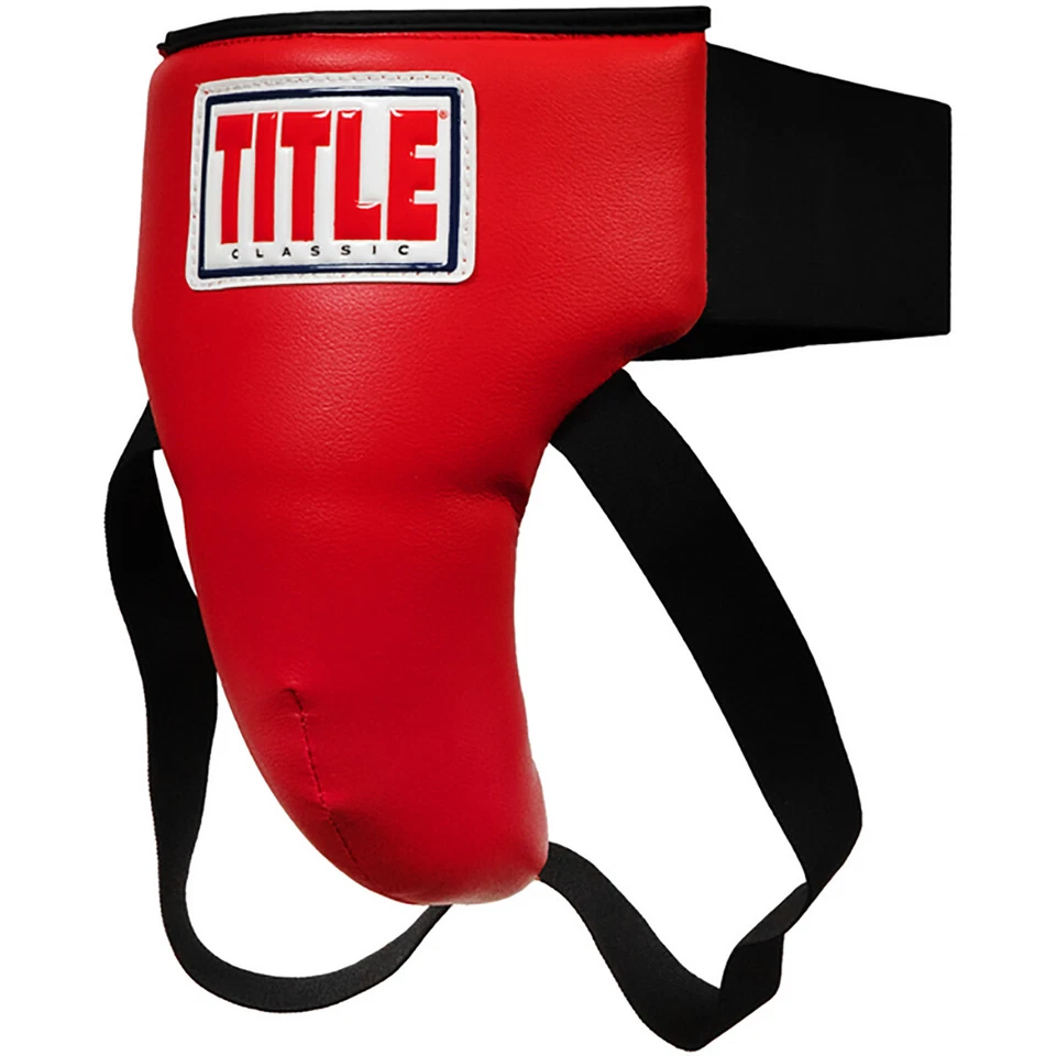 Title Boxing Classic Plus Groin Protector 2.0 - Red/Black - Image 1 of 4
