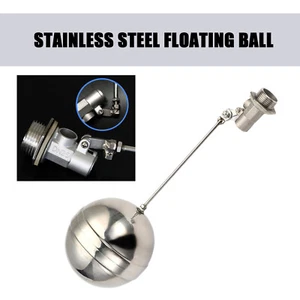 New DN15 1/2" Stainless Steel Floating Ball Valve Adjustable Water Level Toll - Picture 1 of 11