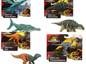 MATTEL® JGB72 Jurassic World Frenzy Pack Sortiment (Auswahl), NEU & OVP - Bild 1 von 5