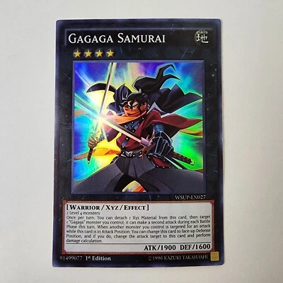 Gagaga Samurai - WSUP-EN027 - 1st ed - LP - Super Rare - Yugioh - Image 1 of 2