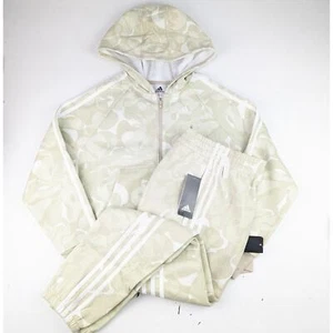 Adidas Beige Jogger Set - Youth - Picture 1 of 8